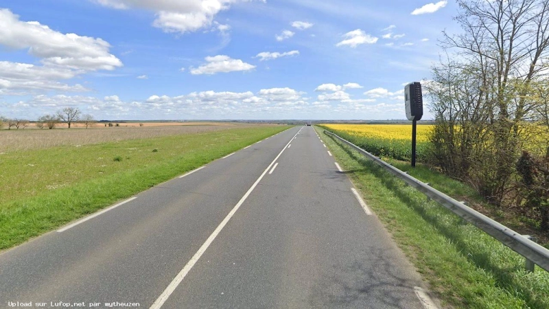 FRANCE photo du radar Cissé Route de Quinçay 86 - Vienne