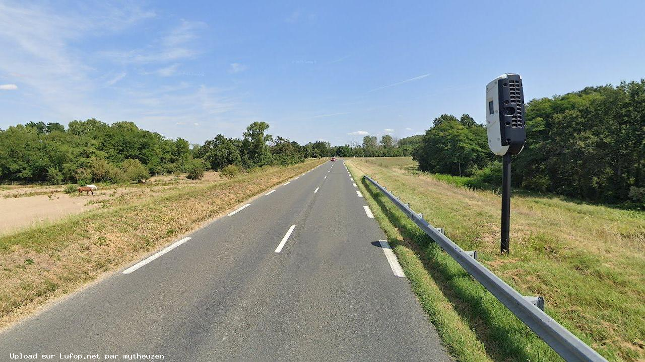 FRANCE photo du radar Montlivault D951 41 - Loir-et-Cher