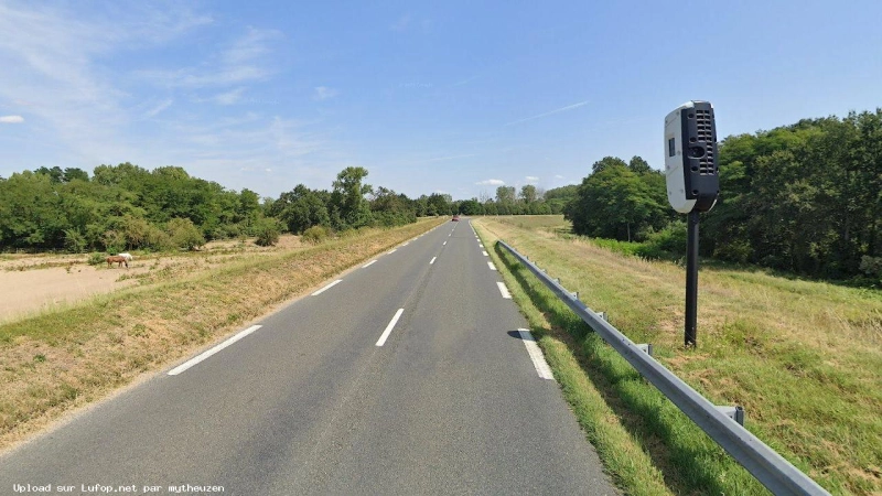 FRANCE photo du radar Montlivault Levée de la Loire 41 - Loir-et-Cher
