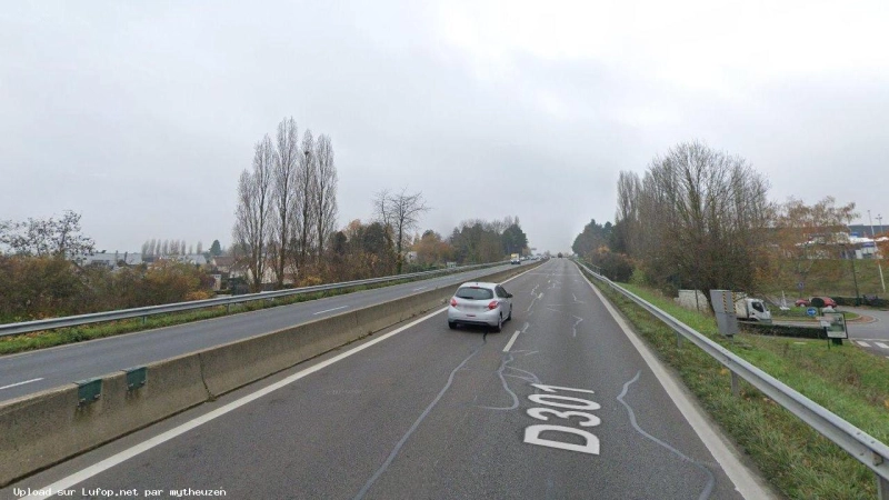 FRANCE photo du radar Ézanville D301 95 - Val-d’Oise FRANCE photo du radar Ézanville D301 95 - Val-d’Oise