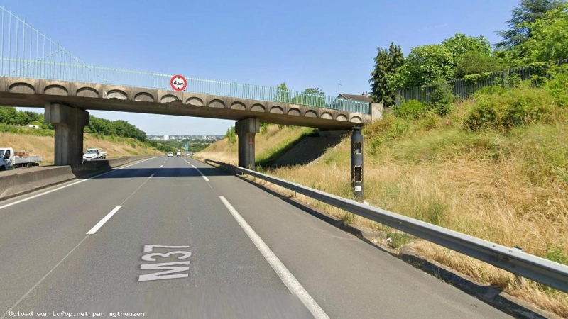 FRANCE photo du radar Joué-les-Tours M37 37 - Indre-et-Loire