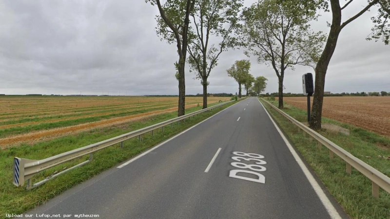 FRANCE photo du radar Authon-la-Plaine D838 91 - Essonne FRANCE photo du radar Authon-la-Plaine D838 91 - Essonne