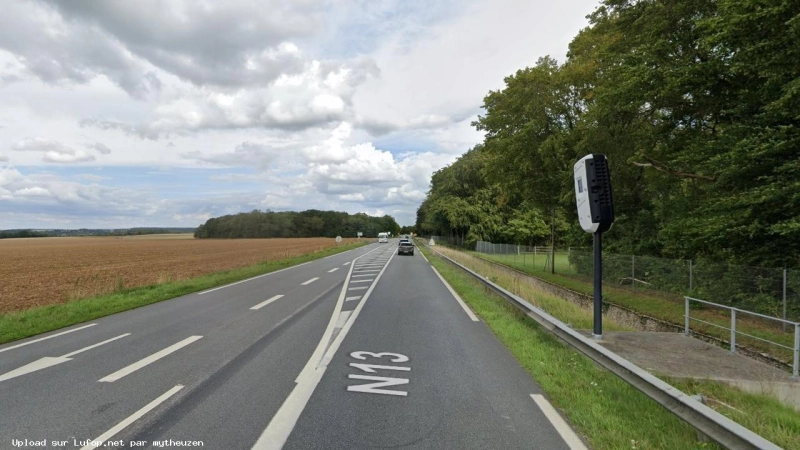 FRANCE photo du radar Saint-Aquilin-de-Pacy N13 27 - Eure