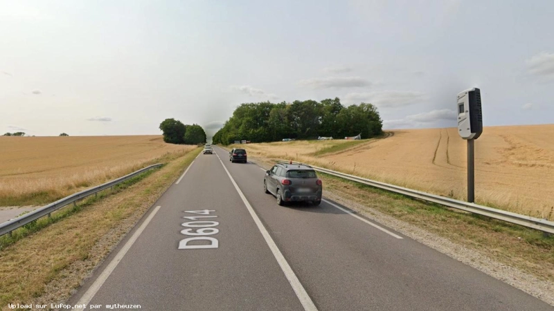 FRANCE photo du radar Authevernes D6014 27 - Eure