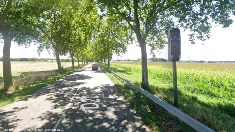 FRANCE photo du radar Ensisheim D20 68 - Haut-Rhin FRANCE photo du radar Ensisheim D20 68 - Haut-Rhin