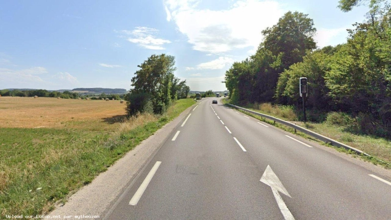 FRANCE photo du radar Pomoy N19 70 - Haute-Saône FRANCE photo du radar Pomoy N19 70 - Haute-Saône