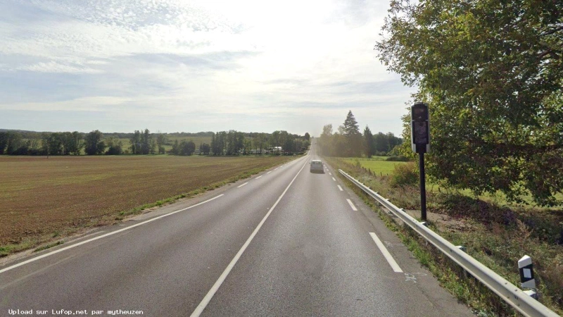 FRANCE photo du radar Servigney N57 70 - Haute-Saône FRANCE photo du radar Servigney N57 70 - Haute-Saône