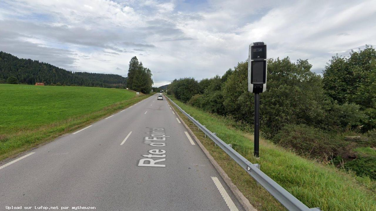 FRANCE photo du radar Gerardmer D417 88 - Vosges