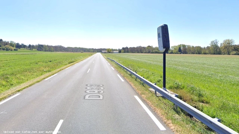 FRANCE photo du radar Labastide-Castel-Amouroux D933 47 - Lot-et-Garonne