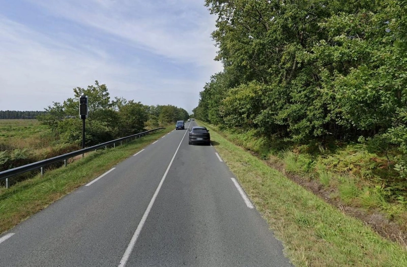 FRANCE photo du radar Saint-Jean-d´Illac Avenue du Cap Ferret 33 - Gironde