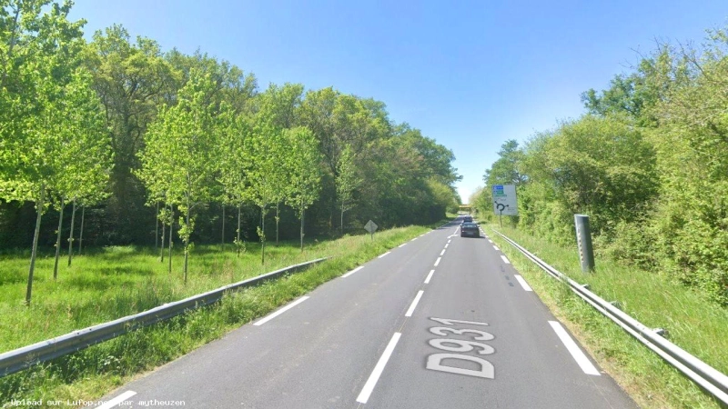 FRANCE photo du radar Sainte-Christie-d'Armagnac D931 32 - Gers