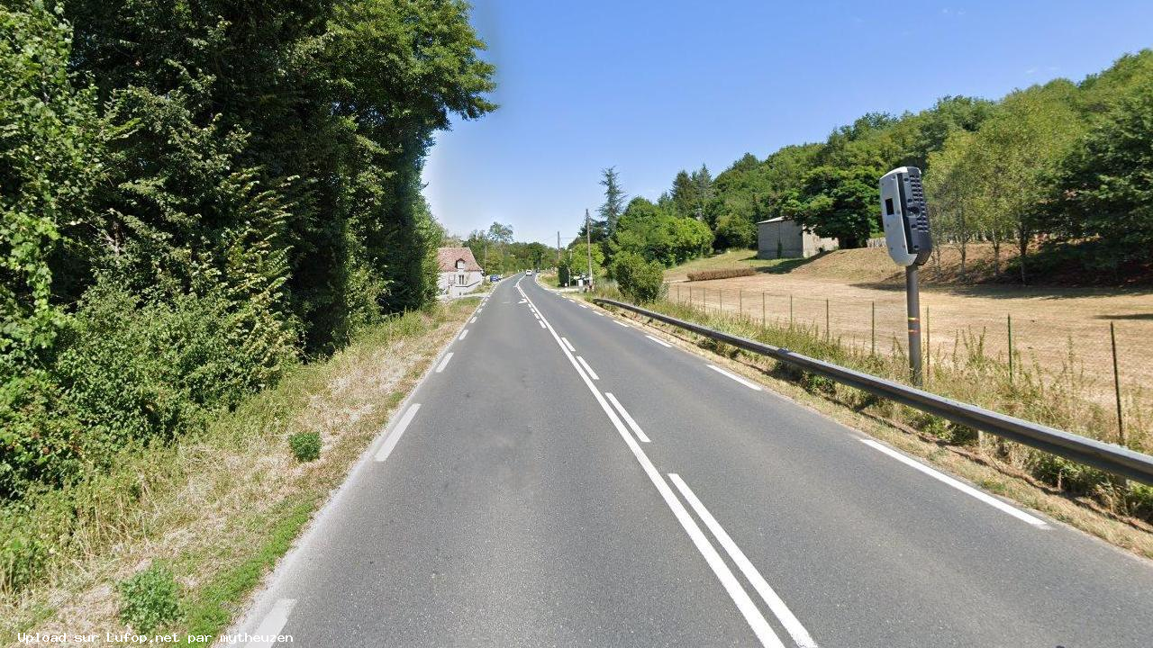 FRANCE photo du radar Saint-Crépin-d’Auberoche D6089 24 - Dordogne