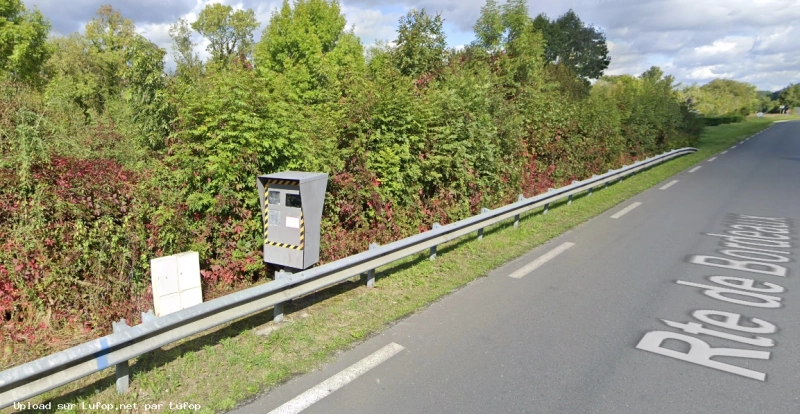 FRANCE photo du radar Marsac-sur-l´Isle Passage Sault du Chevalier 24 - Dordogne