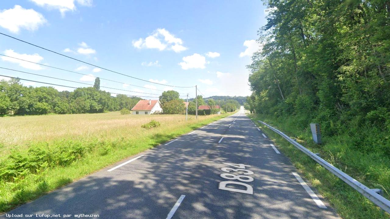 FRANCE photo du radar Garlède-Mondebat D834 64 - Pyrénées-Atlantiques