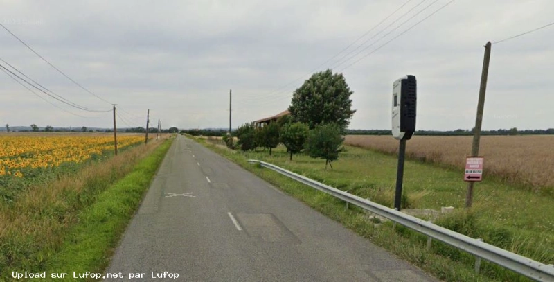 FRANCE photo du radar Aucamville D3 82 - Tarn-et-Garonne
