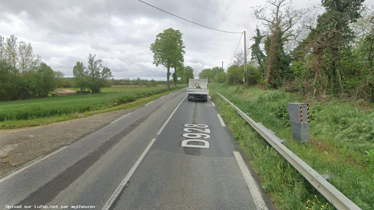 FRANCE photo du radar Sérignac D928 82 - Tarn-et-Garonne