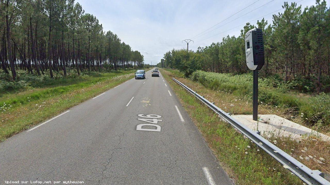 FRANCE photo du radar Sanguinet D46 40 - Landes