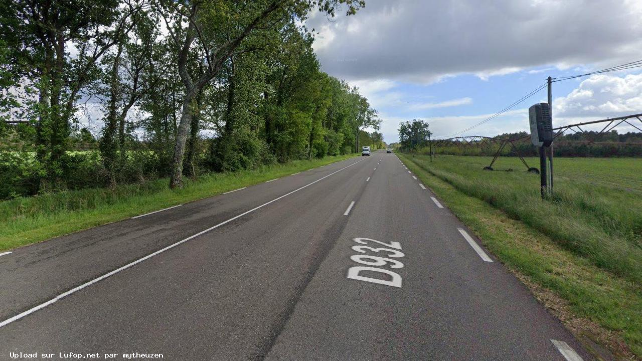 FRANCE photo du radar Retjons D932 40 - Landes