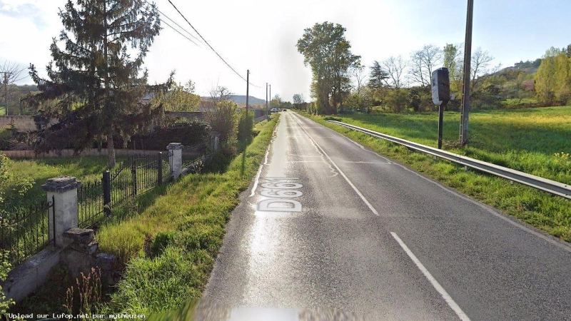 FRANCE photo du radar Penne-d’Agenais D661 47 - Lot-et-Garonne FRANCE photo du radar Penne-d’Agenais D661 47 - Lot-et-Garonne