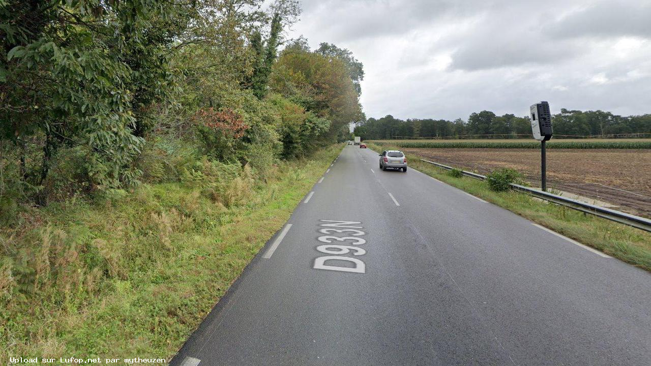 FRANCE photo du radar Lacquy D933 40 - Landes