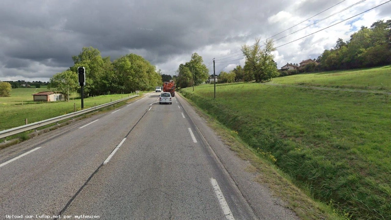 FRANCE photo du radar Bas-en-Basset D12 43 - Haute-Loire FRANCE photo du radar Bas-en-Basset D12 43 - Haute-Loire