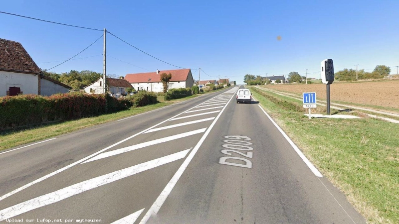 FRANCE photo du radar Contigny D2009 03 - Allier FRANCE photo du radar Contigny D2009 03 - Allier