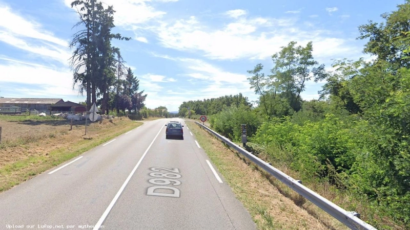 FRANCE photo du radar Saint-Martin-du-Lac D982 71 - Saône-et-Loire