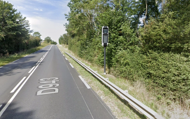 FRANCE photo du radar La Châtre Le Chêne 36 - Indre