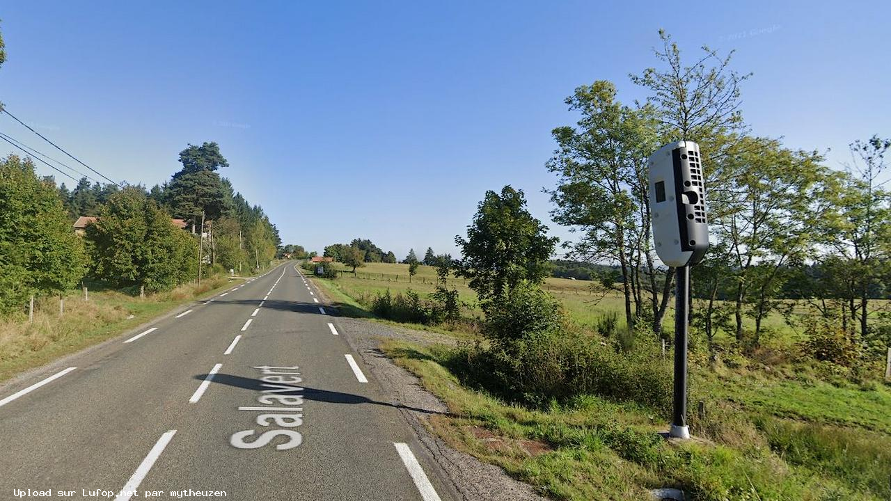 FRANCE photo du radar Bellevue-la-Montagne D906 43 - Haute-Loire