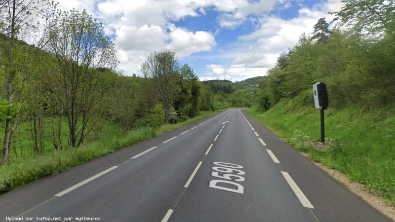 FRANCE photo du radar Ceyssac D590 43 - Haute-Loire