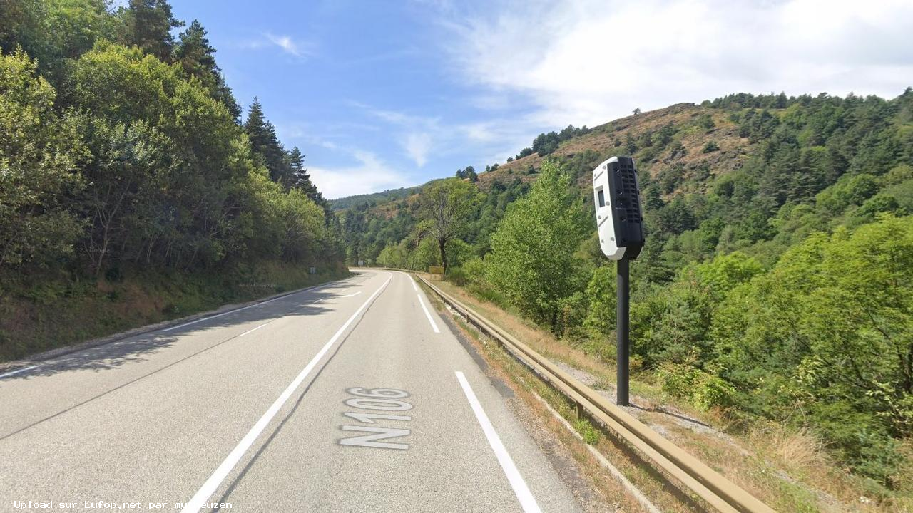 FRANCE photo du radar Saint-André-de-Lancize N106 48 - Lozère