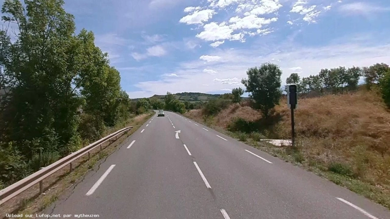 FRANCE photo du radar Sévérac-d'Aveyron N88 12 - Aveyron FRANCE photo du radar Sévérac-d'Aveyron N88 12 - Aveyron