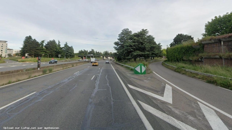 FRANCE photo du radar Écully M6 69 - Rhône FRANCE photo du radar Écully M6 69 - Rhône