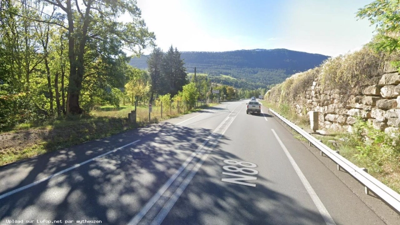 FRANCE photo du radar Mende N88 48 - Lozère