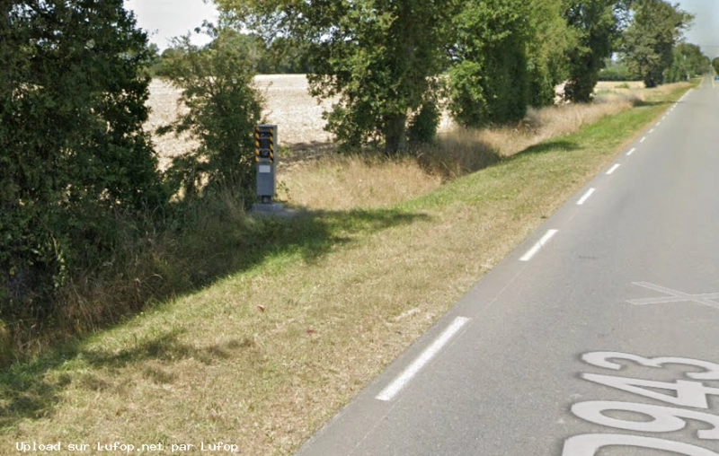 FRANCE photo du radar Ardentes D943 