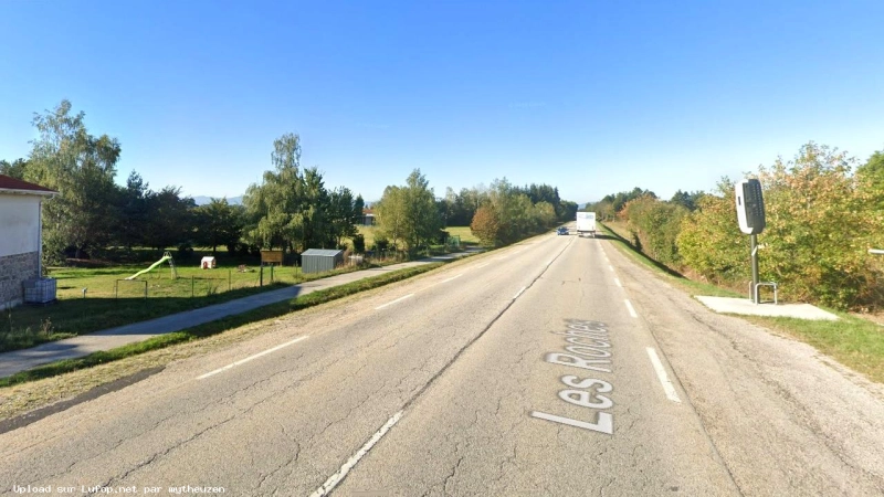 FRANCE photo du radar Sainte-Sigolène D44 43 - Haute-Loire FRANCE photo du radar Sainte-Sigolène D44 43 - Haute-Loire