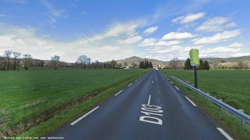 FRANCE photo du radar Saint-Vincent D103 43 - Haute-Loire FRANCE photo du radar Saint-Vincent D103 43 - Haute-Loire