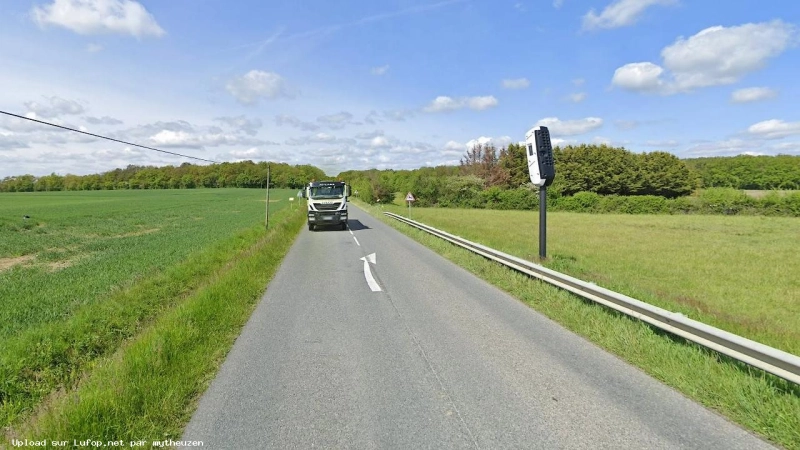 FRANCE photo du radar Sivry-Ante D982 51 - Marne