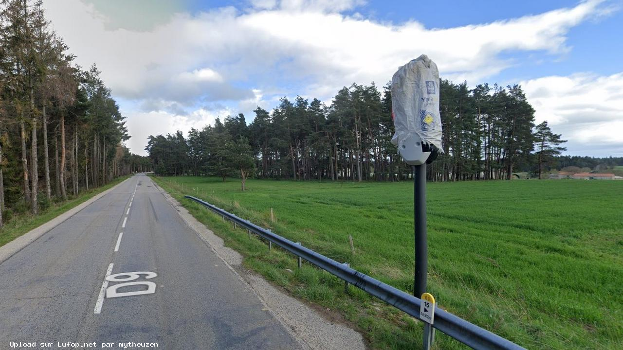 FRANCE photo du radar Saint-Pierre-du-Champ D9 43 - Haute-Loire