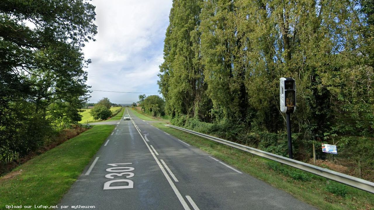 FRANCE photo du radar Sillé-le-Philippe D301 72 - Sarthe