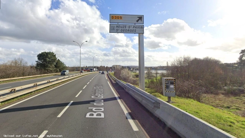 FRANCE photo du radar Le Mans D338 72 - Sarthe
