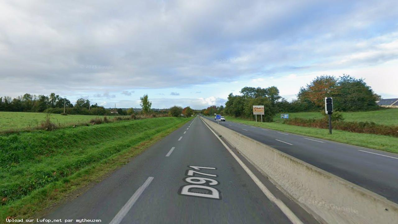 FRANCE photo du radar Bréhal D971 50 - Manche