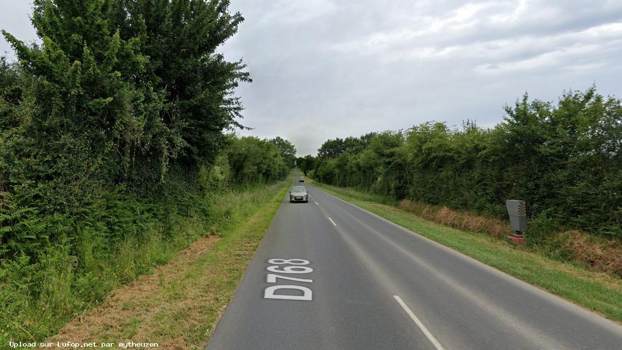 FRANCE photo du radar Feneu D768 49 - Maine-et-Loire