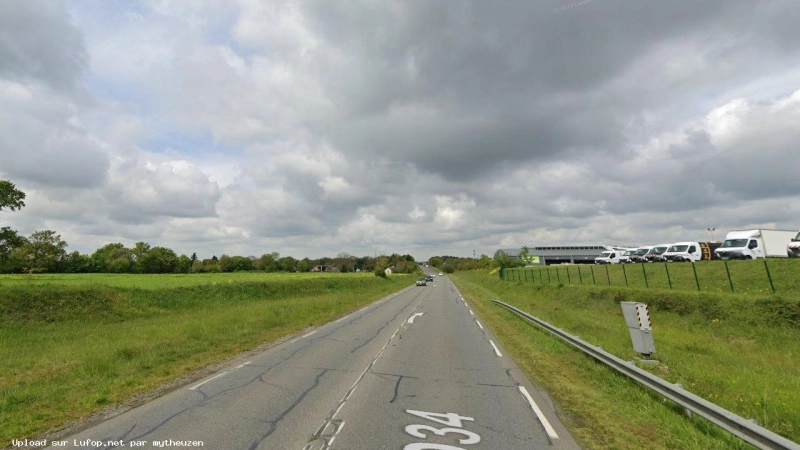 FRANCE photo du radar Chartres-de-Bretagne D34 35 - Ille-et-Vilaine