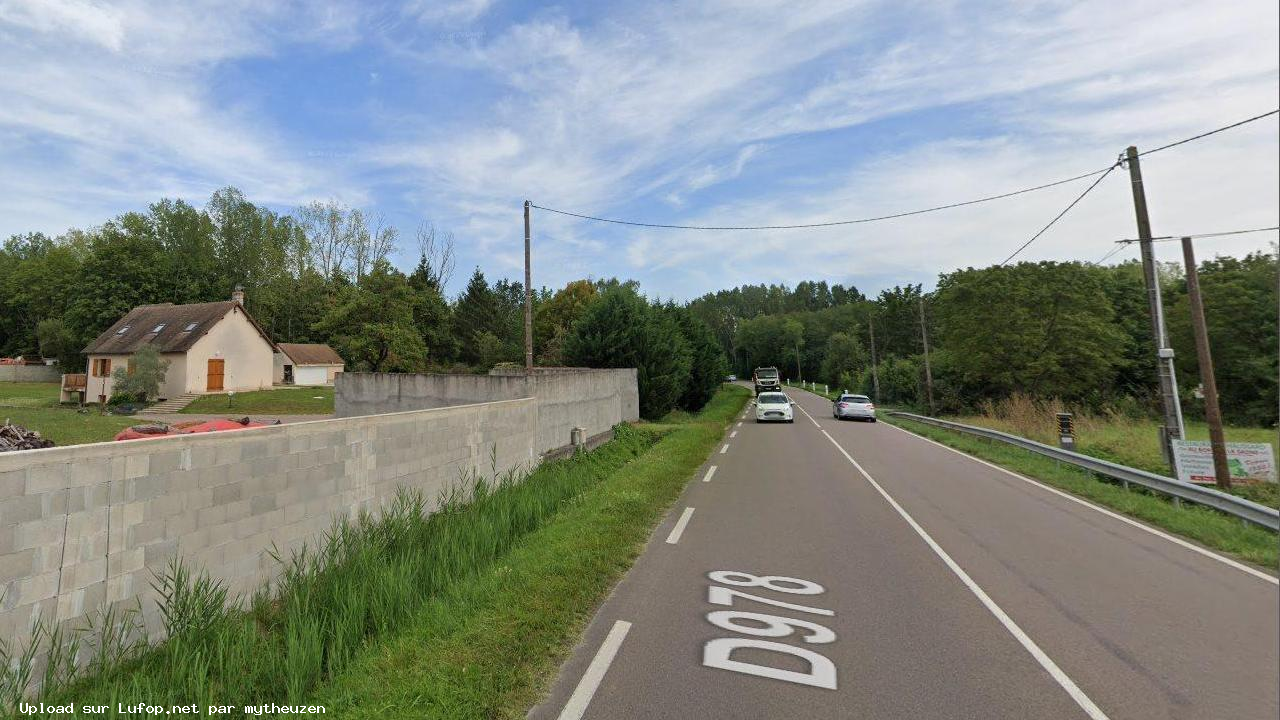 FRANCE photo du radar Épervans D978 71 - Saône-et-Loire