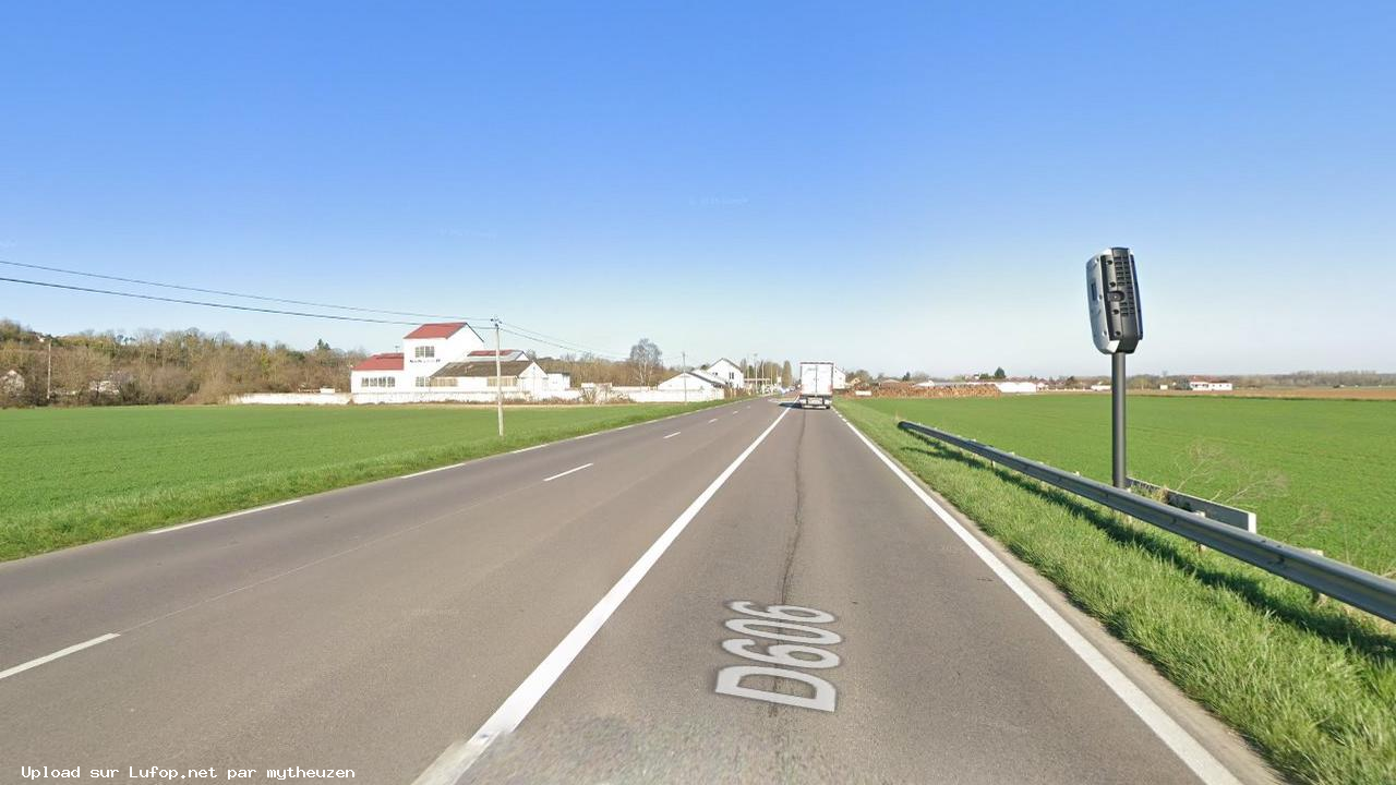 FRANCE photo du radar Pont-sur-Yonne D606 89 - Yonne