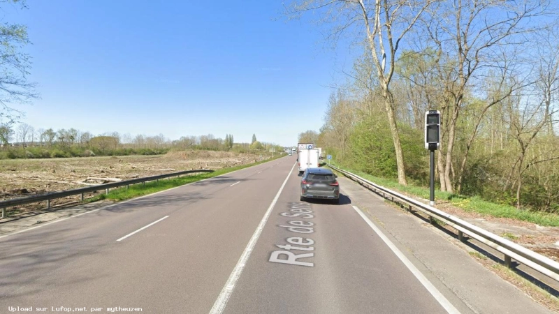 FRANCE photo du radar Champlay D606 89 - Yonne