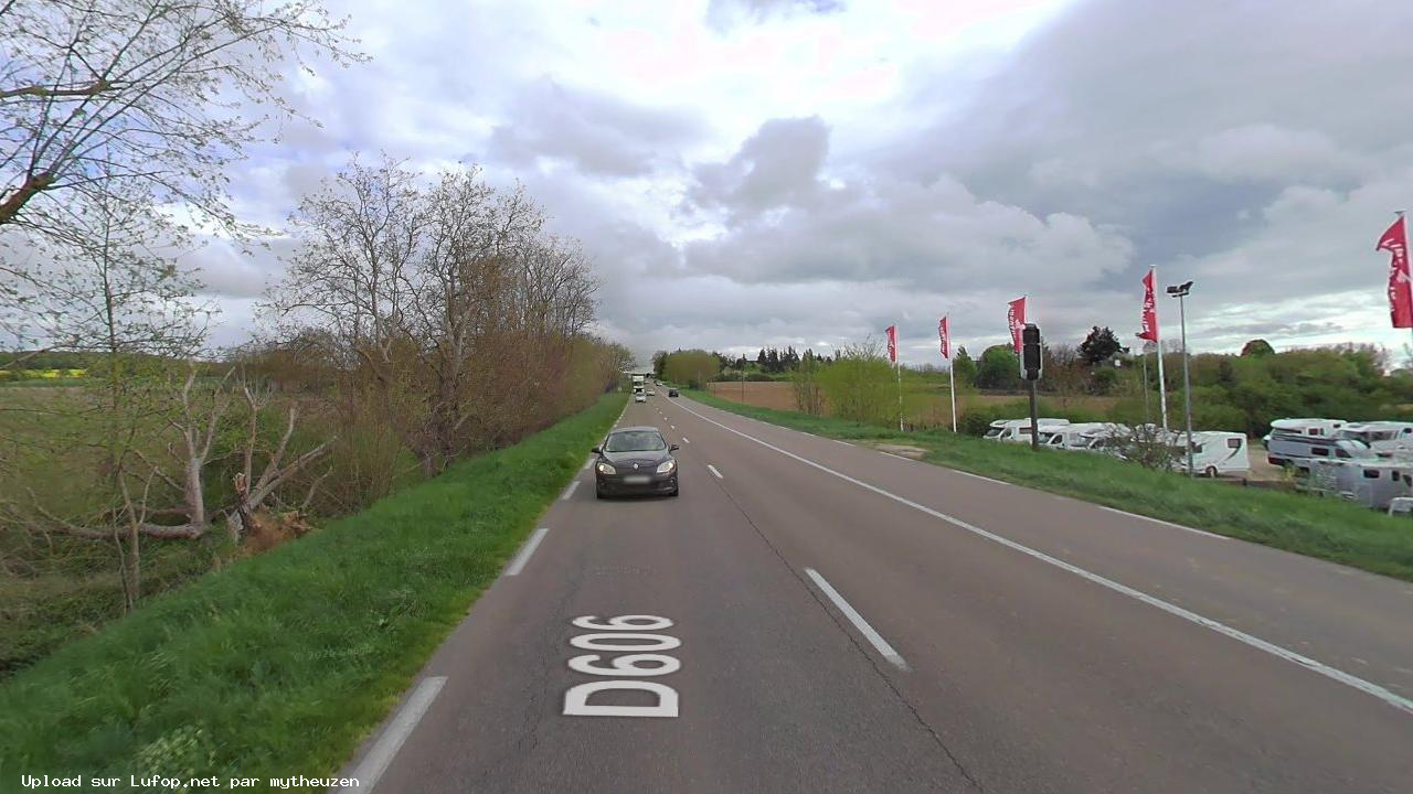 FRANCE photo du radar Sens D606 89 - Yonne