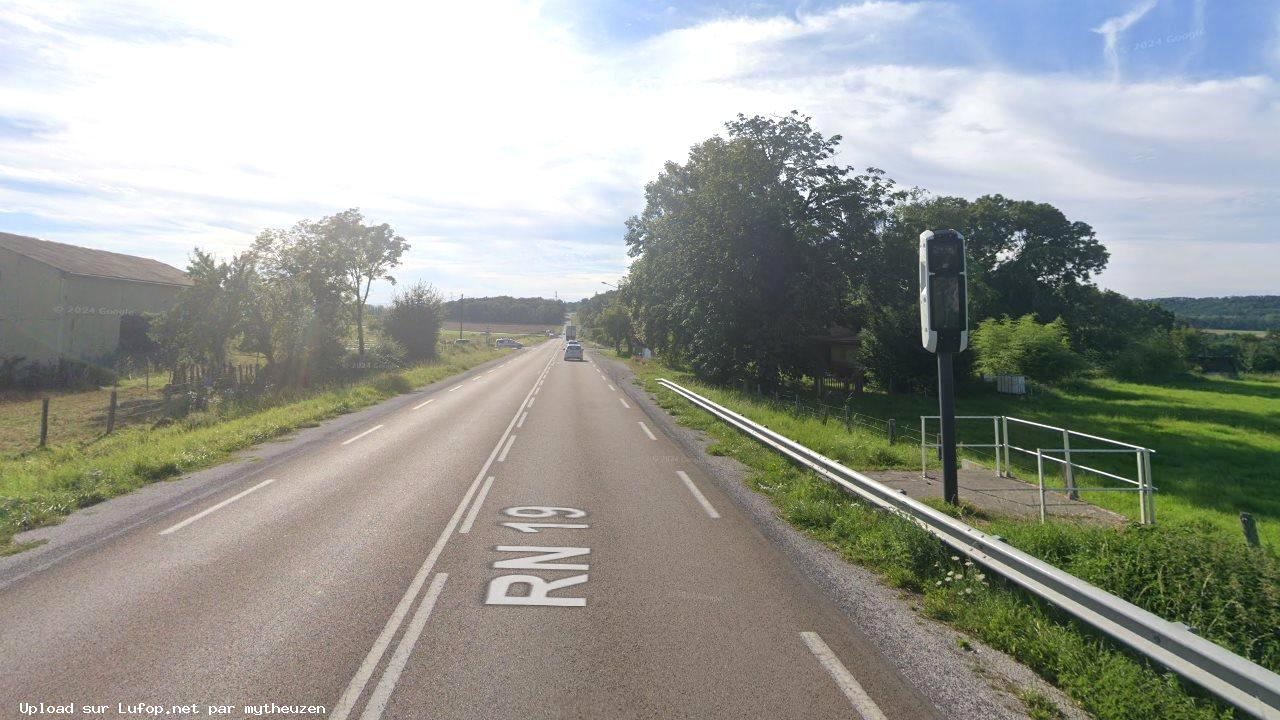 FRANCE photo du radar Chaudenay N19 52 - Haute-Marne