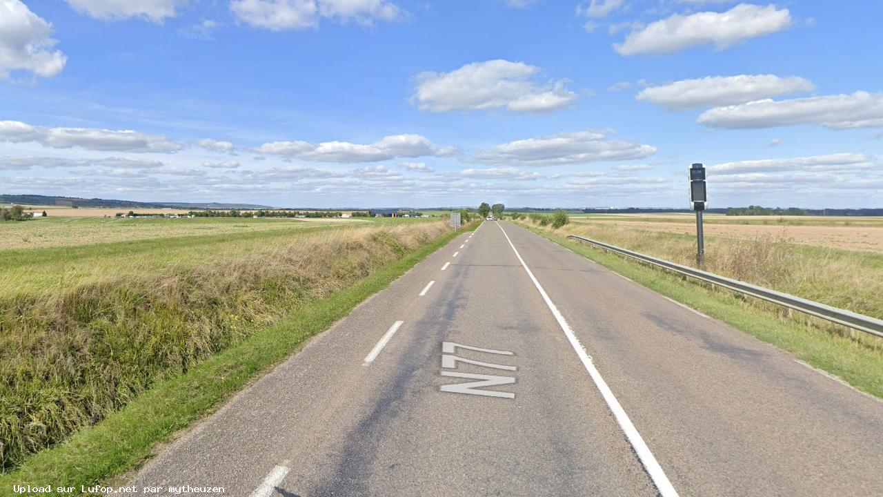 FRANCE photo du radar Souligny Rue du Martel 10 - Aube
